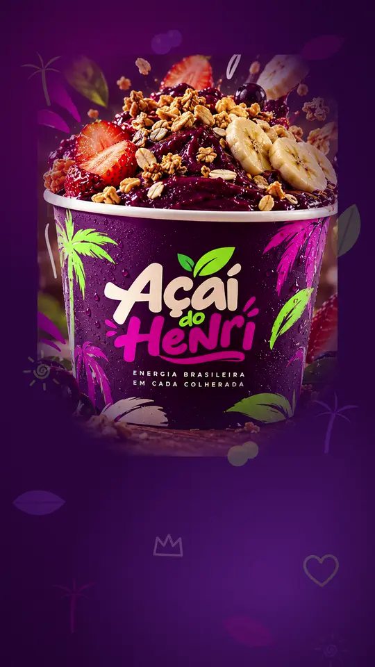 Açaí do Henri, anúncio de 30 segundos